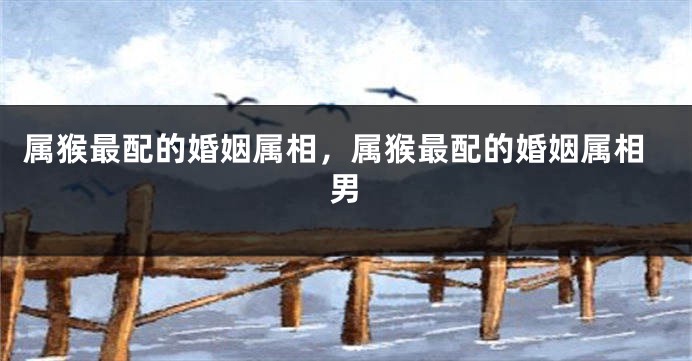 属猴最配的婚姻属相，属猴最配的婚姻属相男