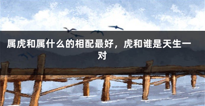属虎和属什么的相配最好，虎和谁是天生一对