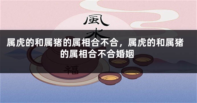 属虎的和属猪的属相合不合，属虎的和属猪的属相合不合婚姻