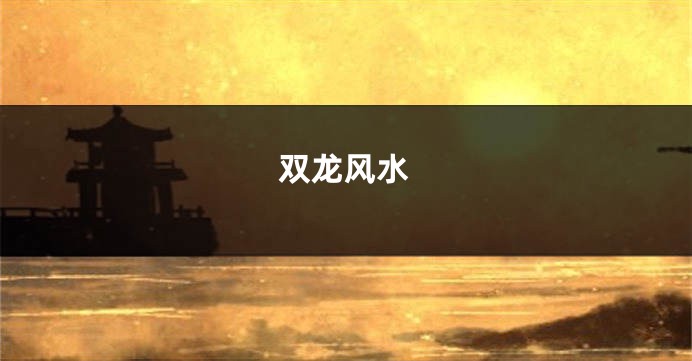 双龙风水