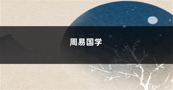 周易国学