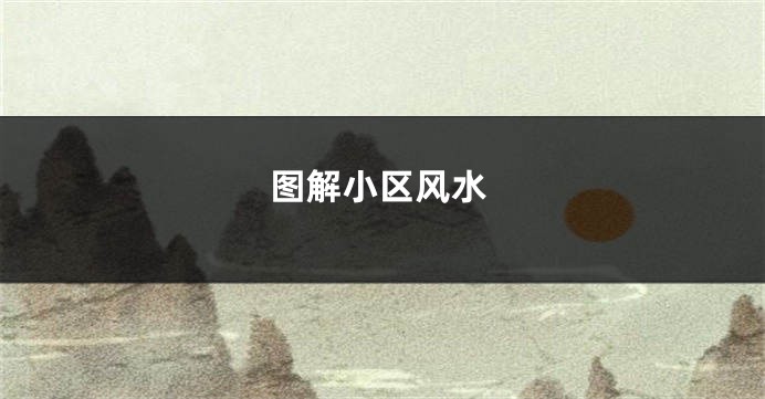 图解小区风水