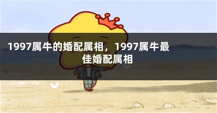 1997属牛的婚配属相，1997属牛最佳婚配属相